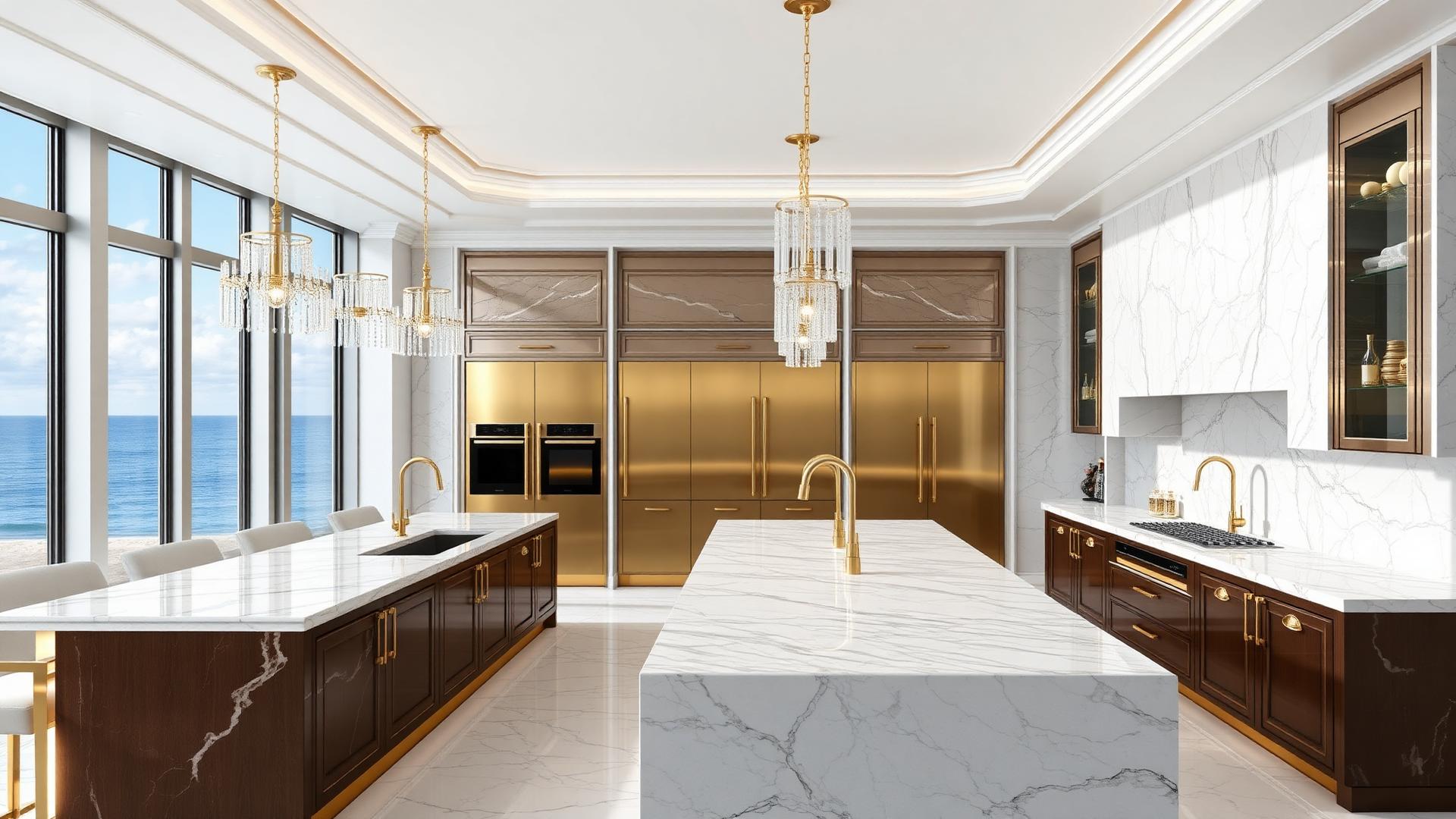Fisher Island · Gold Kitchen